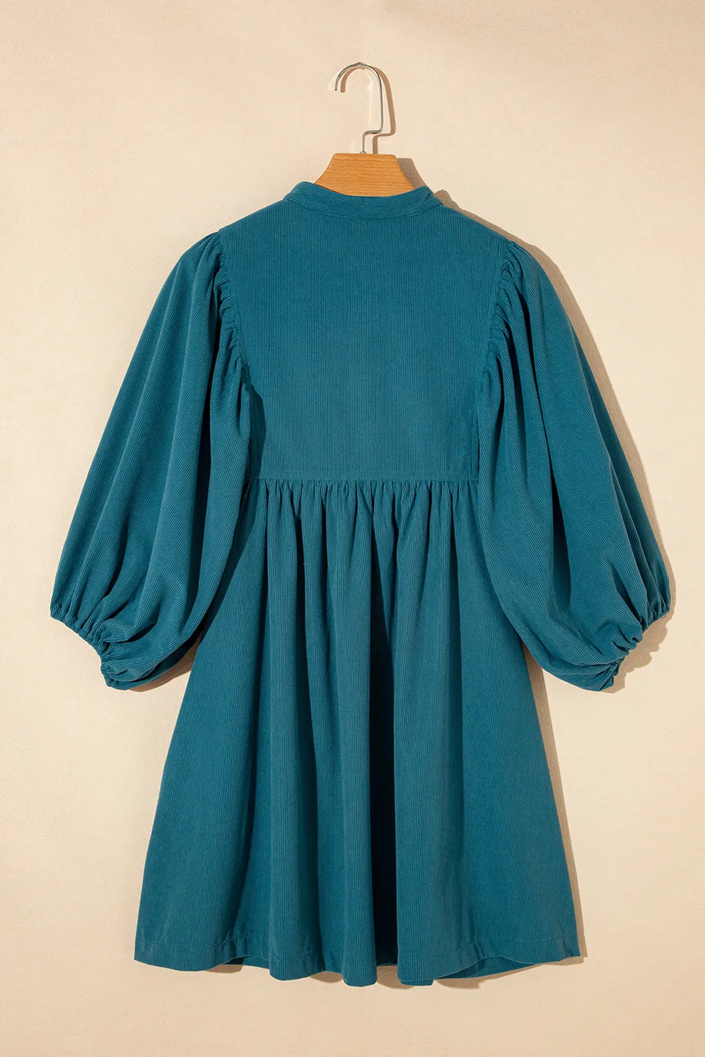 3/4 Sleeve Mini Dress