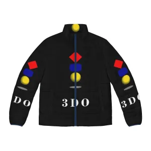 3Do Company Logo Classic T-Shirt Puffer Jacket | Men's Winter Outerwear