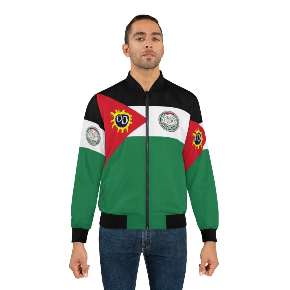 Aida Celtic Primal Scream Bomber Jacket