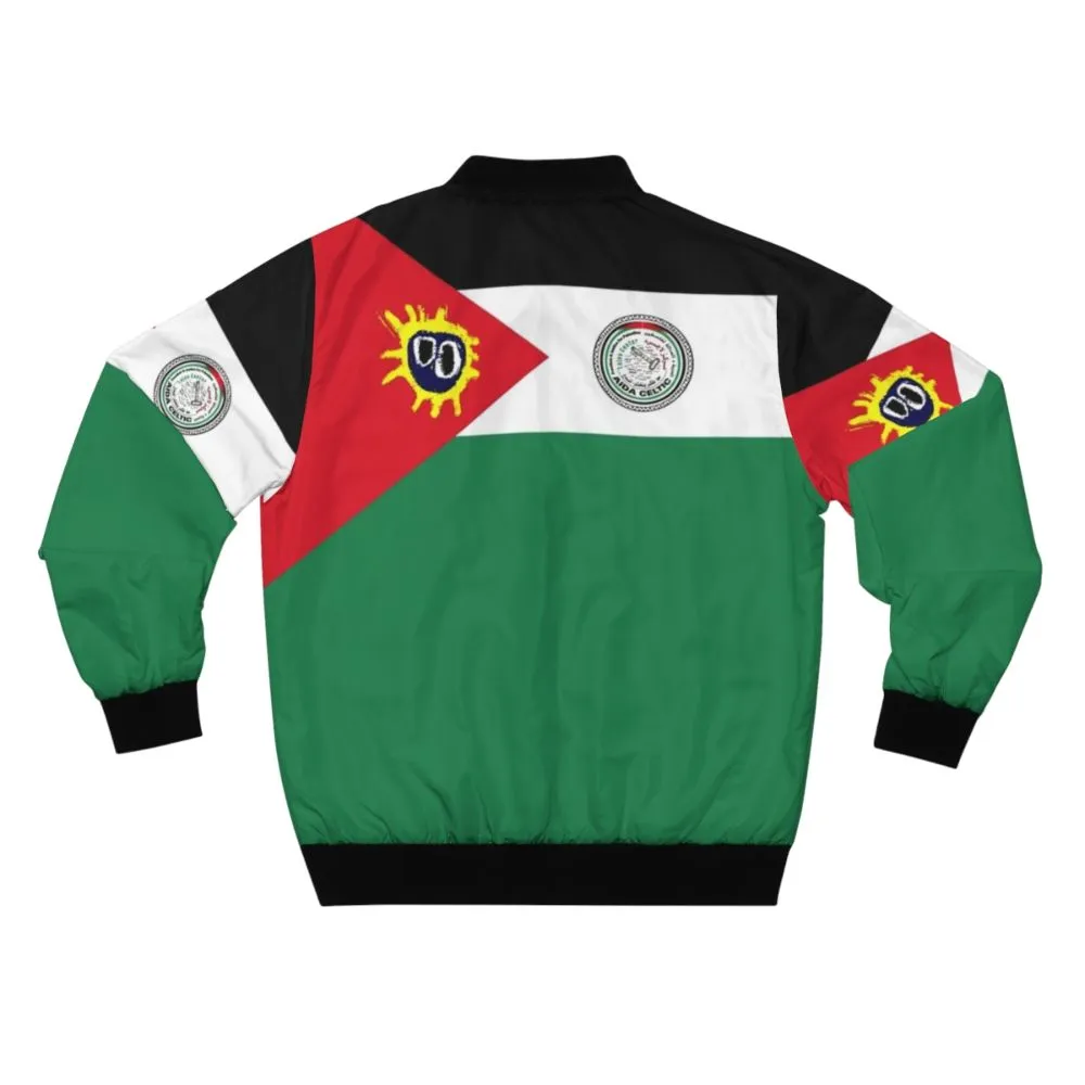 Aida Celtic Primal Scream Bomber Jacket