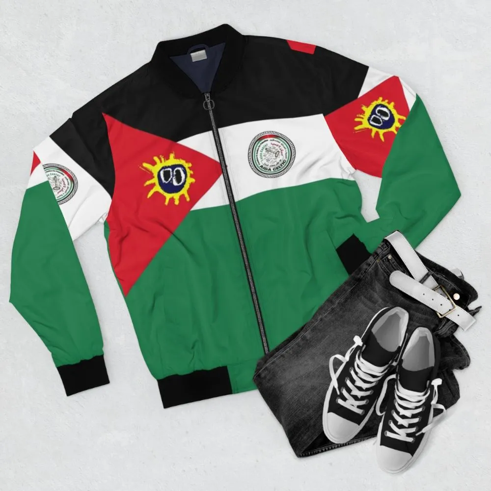 Aida Celtic Primal Scream Bomber Jacket