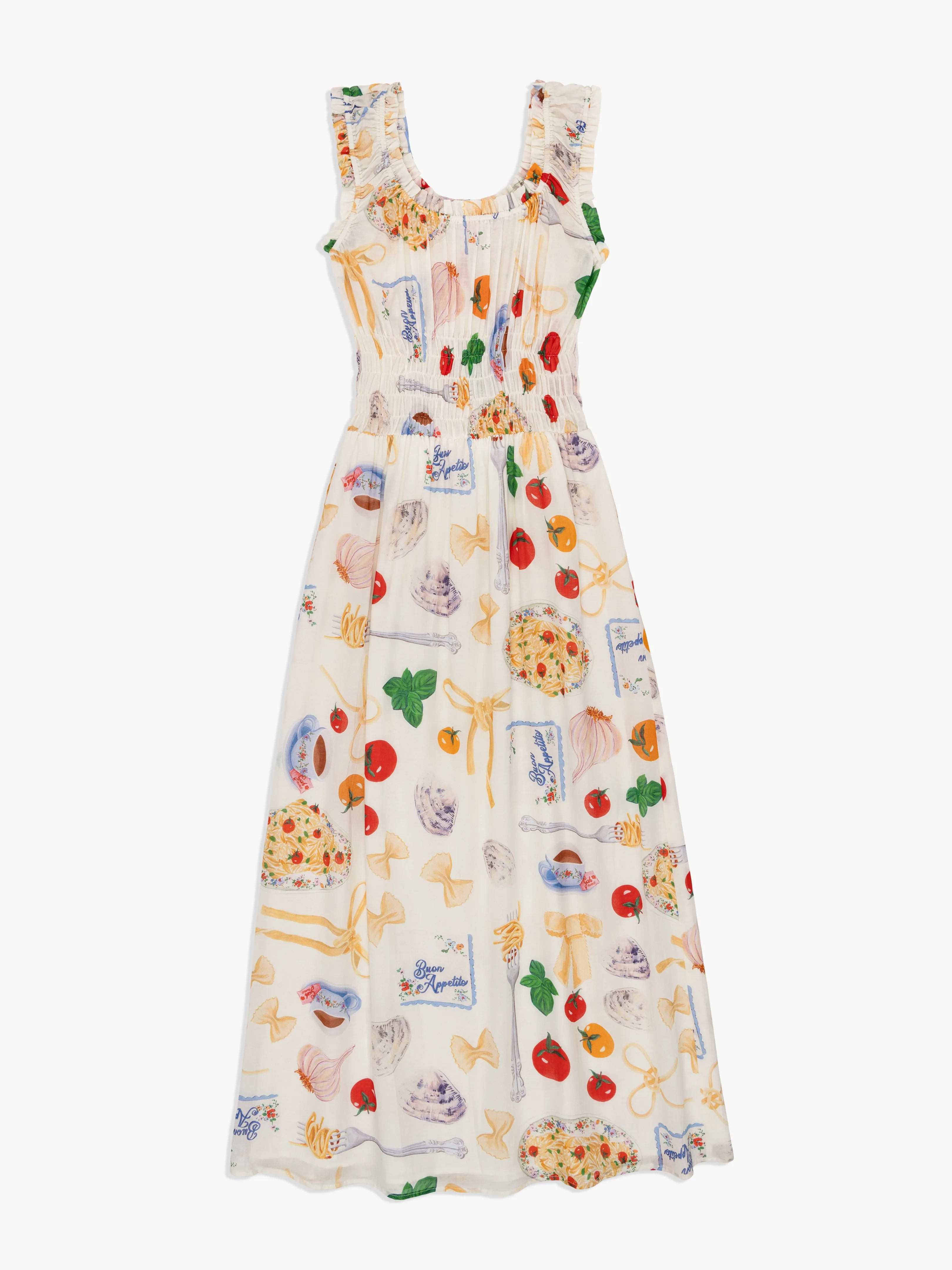 Annie Dress - Buon Appetito Ivory