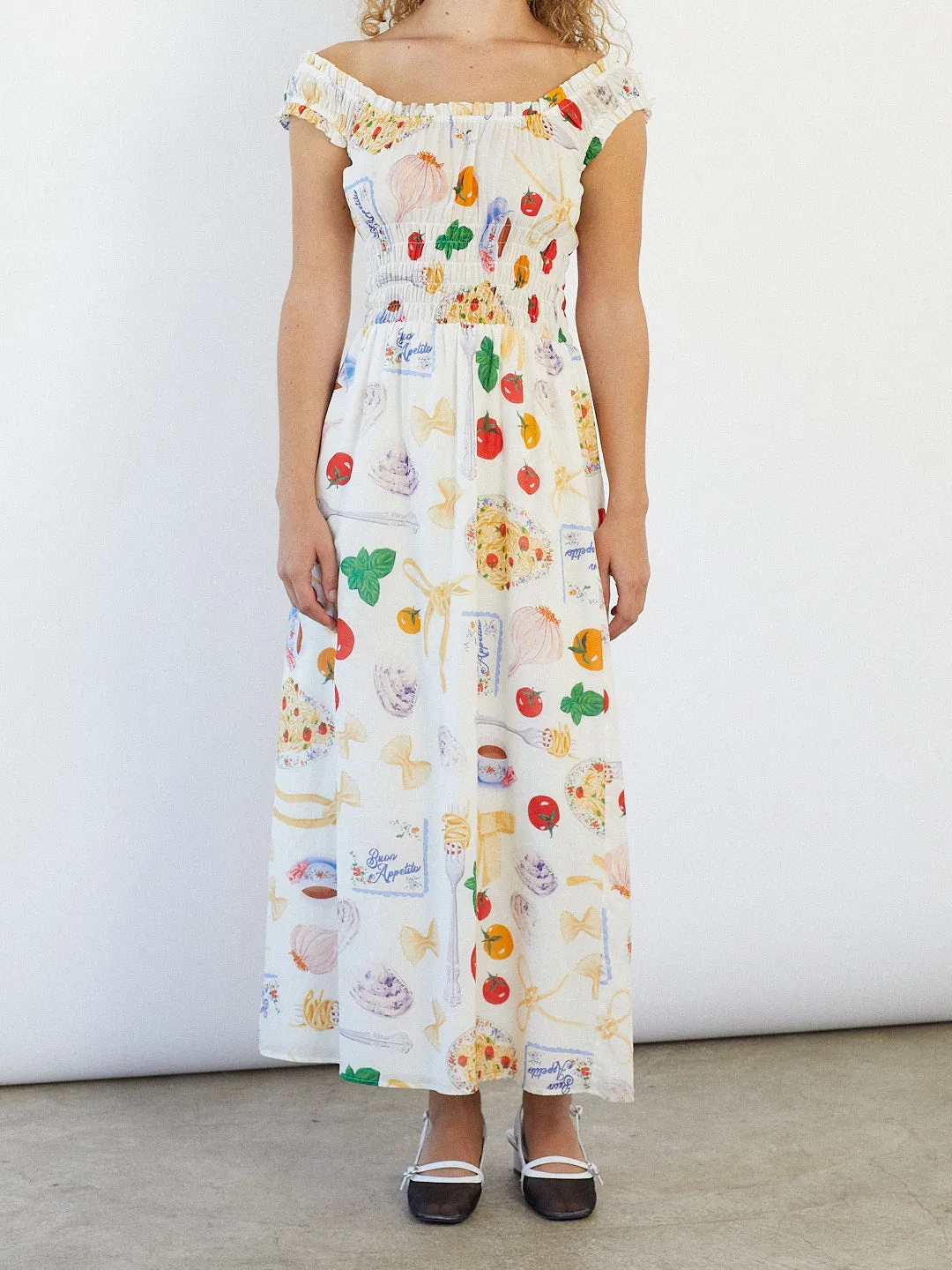 Annie Dress - Buon Appetito Ivory