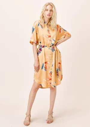 Arina Belted Shirt Dress