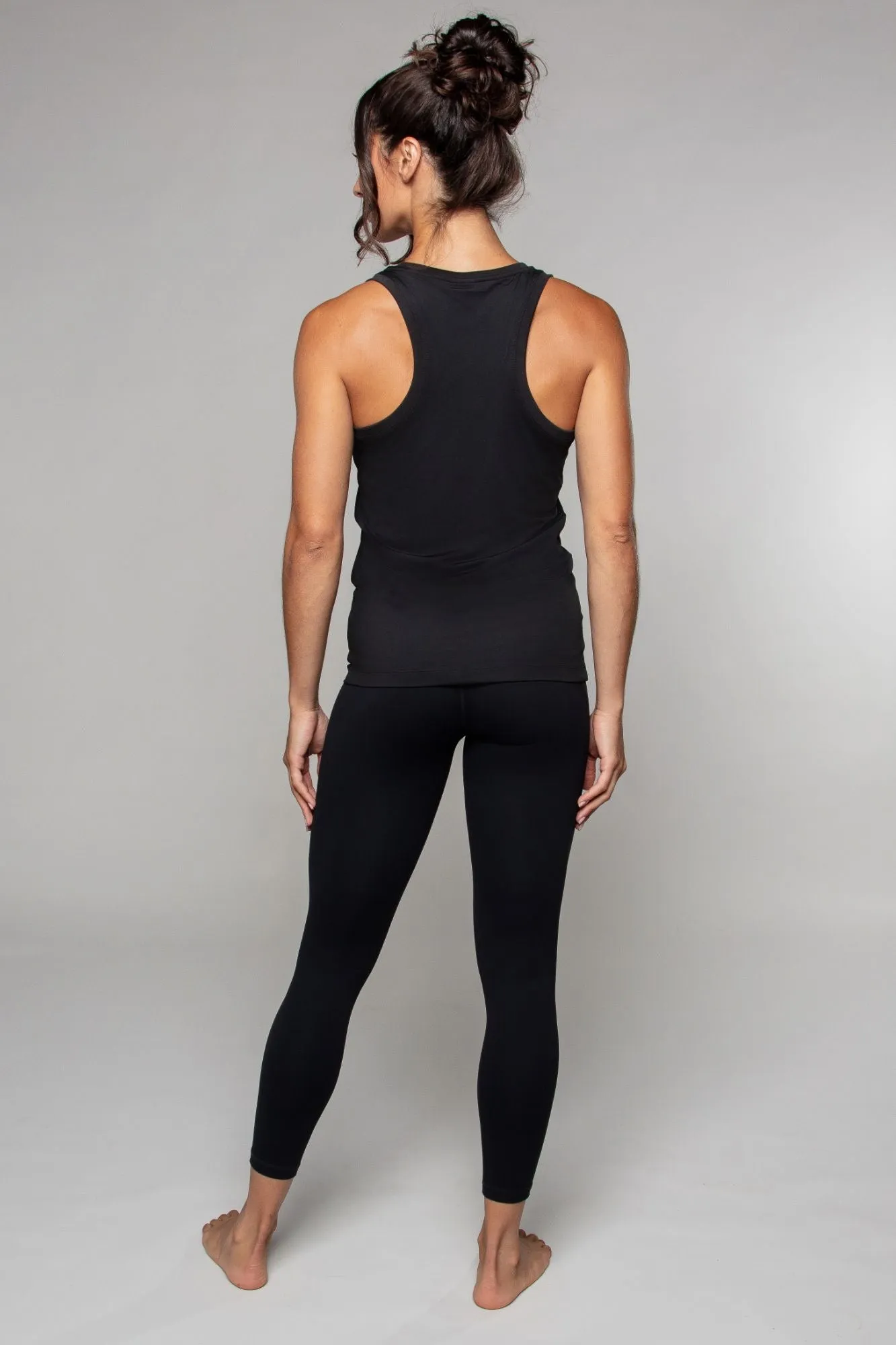 Athletic Vest Tank Top Black