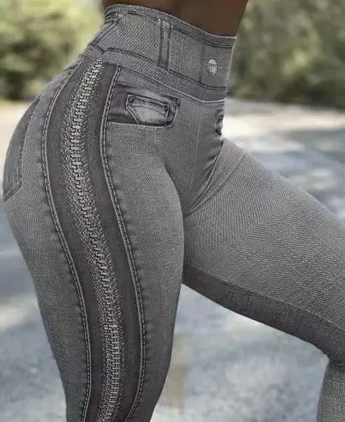 Ava Elastic Legging Pants