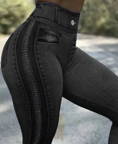 Ava Elastic Legging Pants