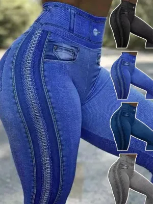 Ava Elastic Legging Pants