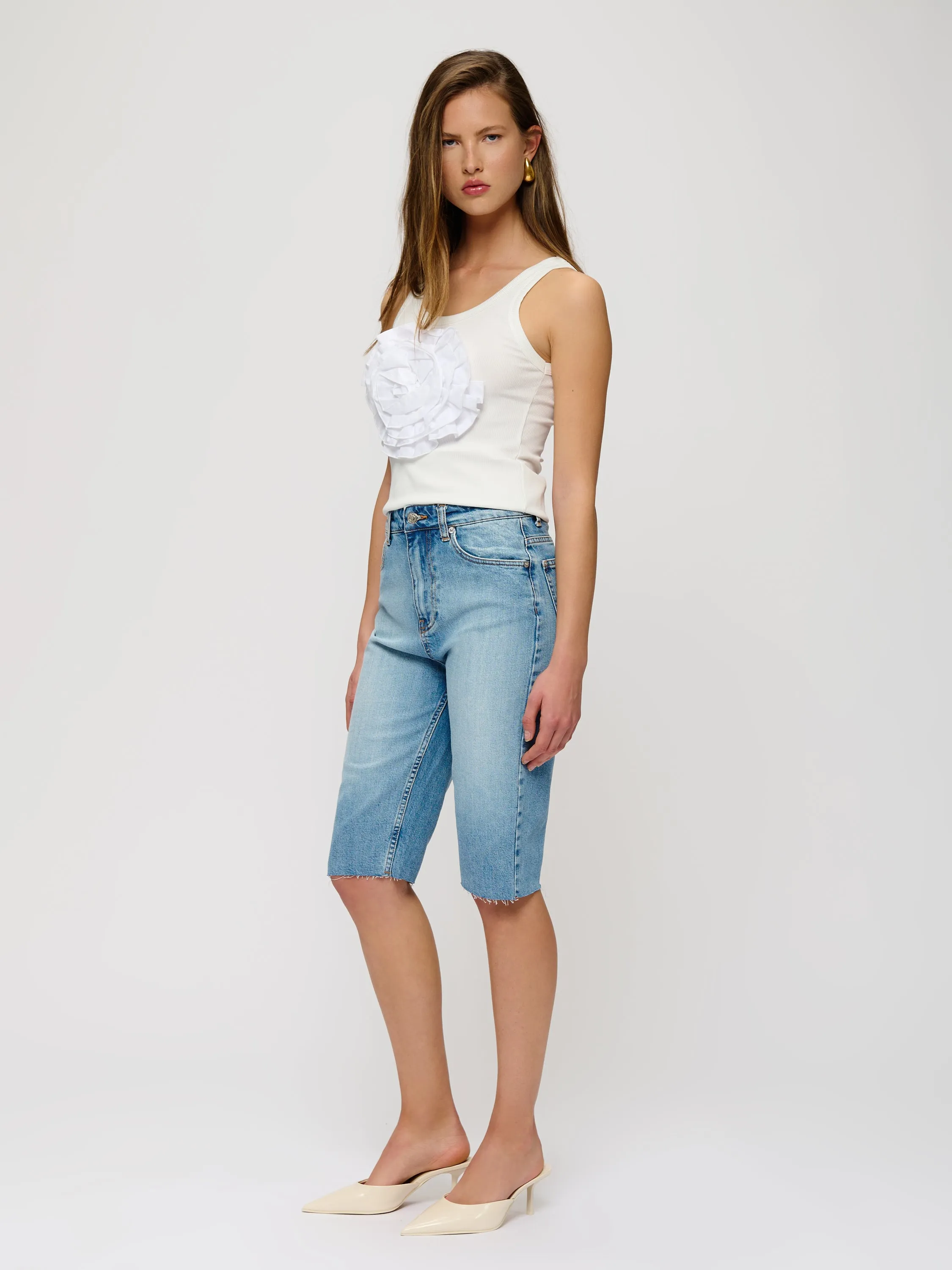 Bermuda Denim Shorts