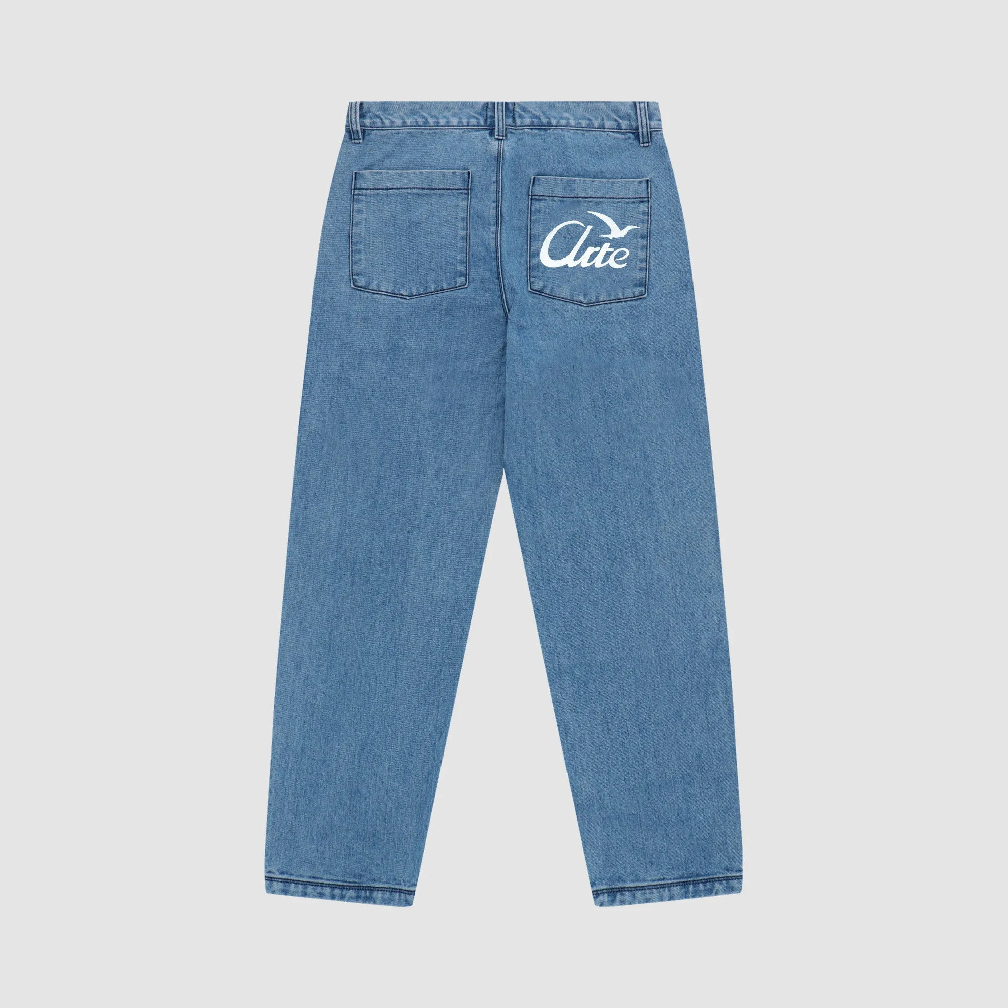 Bird Denim Pants - Bleach