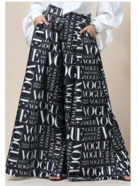 Block Palazzo Pants
