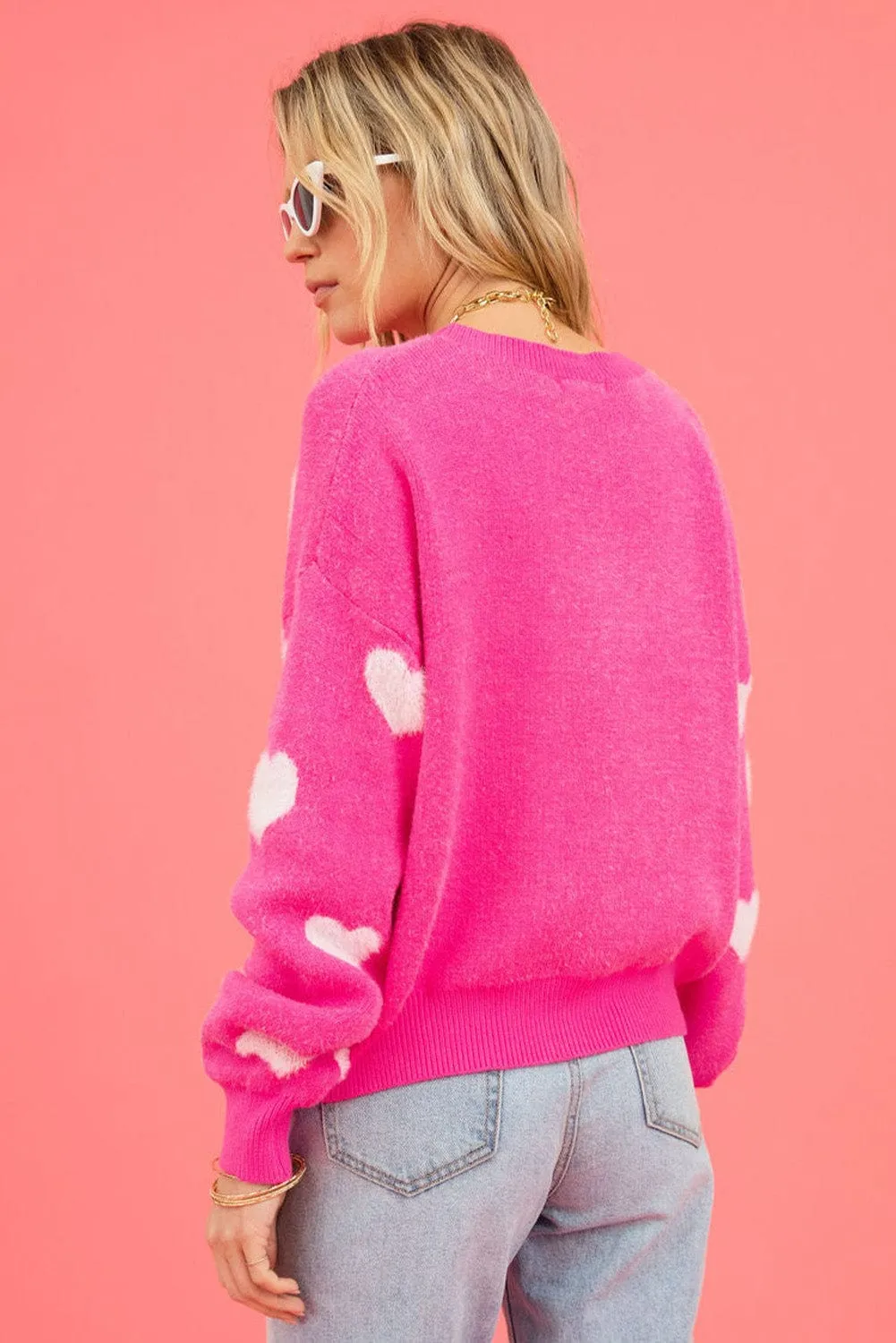 Casual Heart Sweater