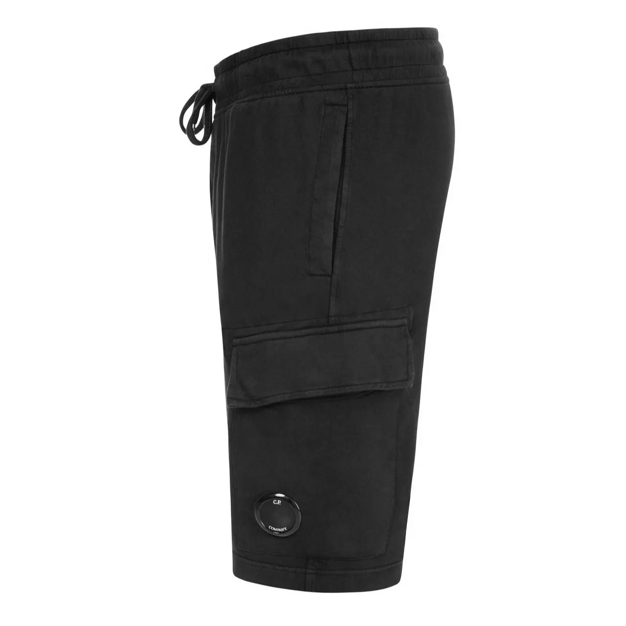 CP Company Bermuda Cotton Shorts Black