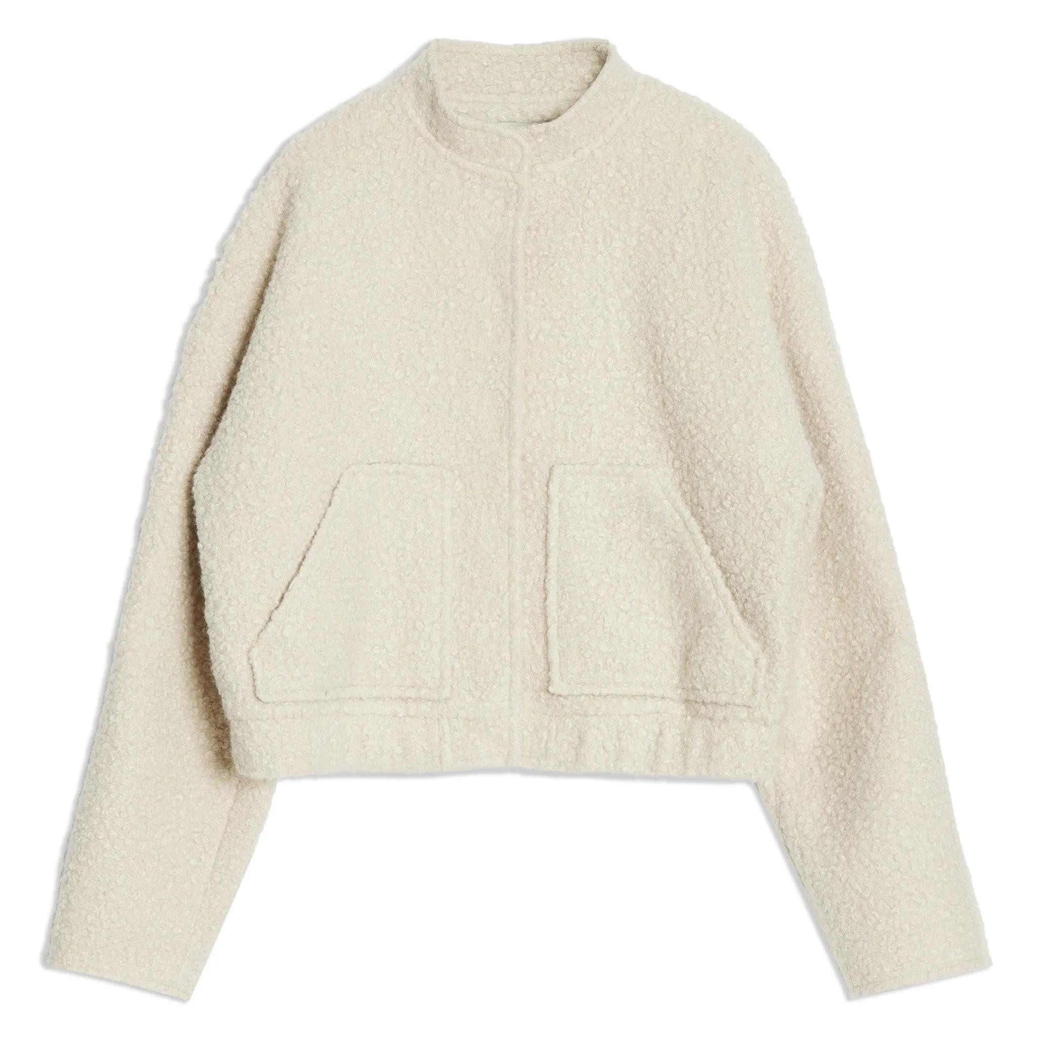 Curly Bomber Jacket