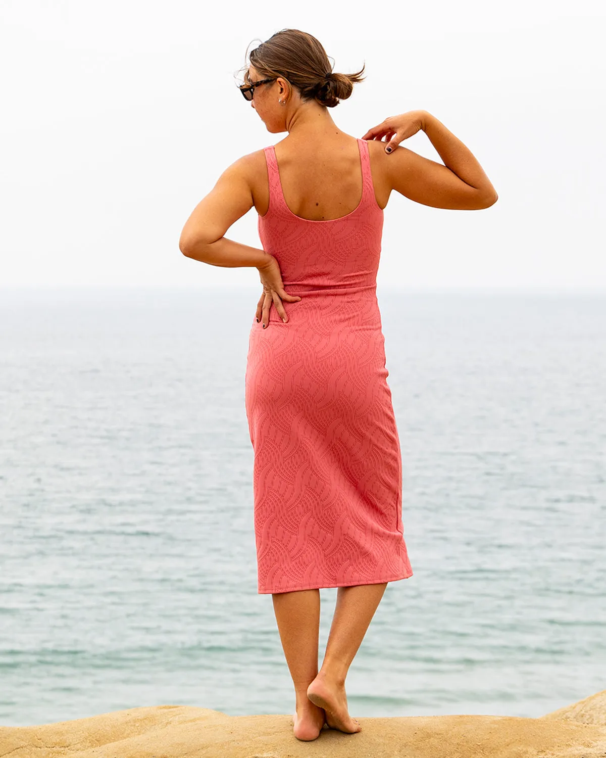 Delilah Dress - Flamingo