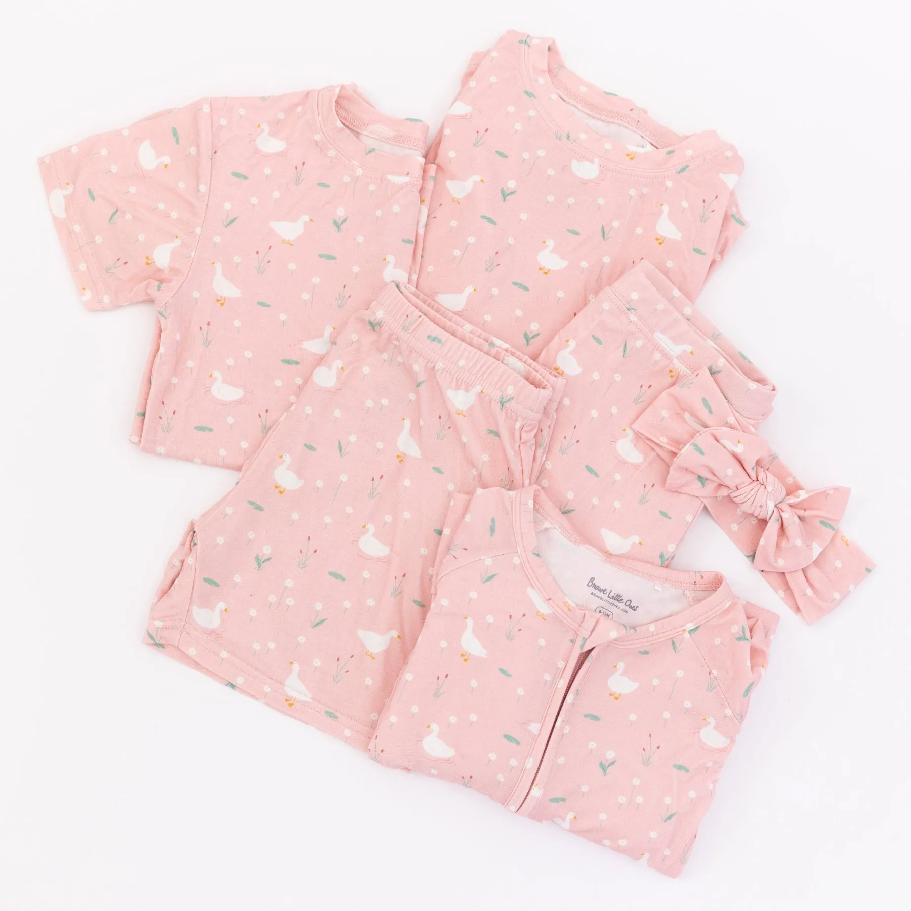 Ducks & Daisies Two-Piece Set