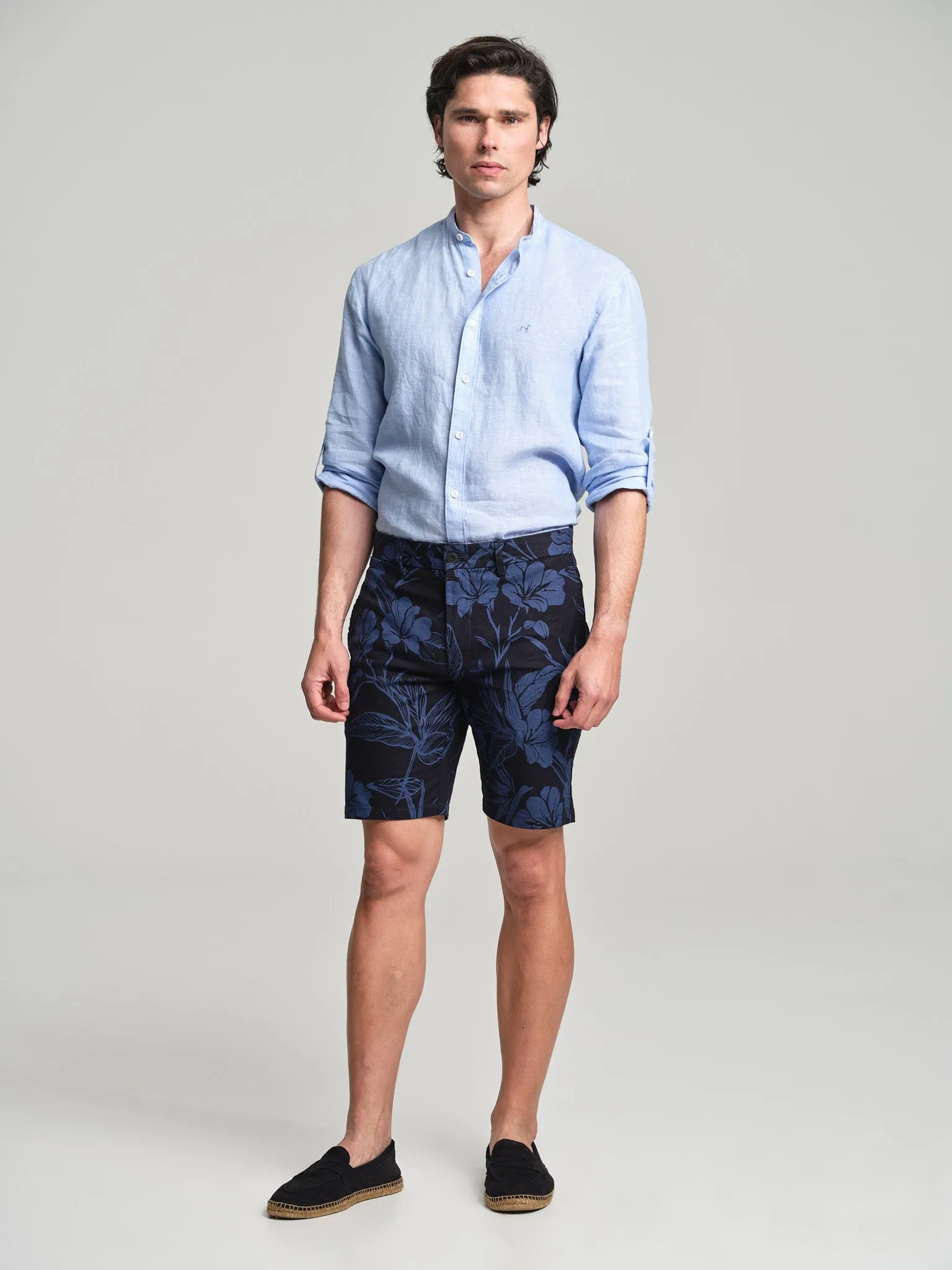 Floral bermuda shorts