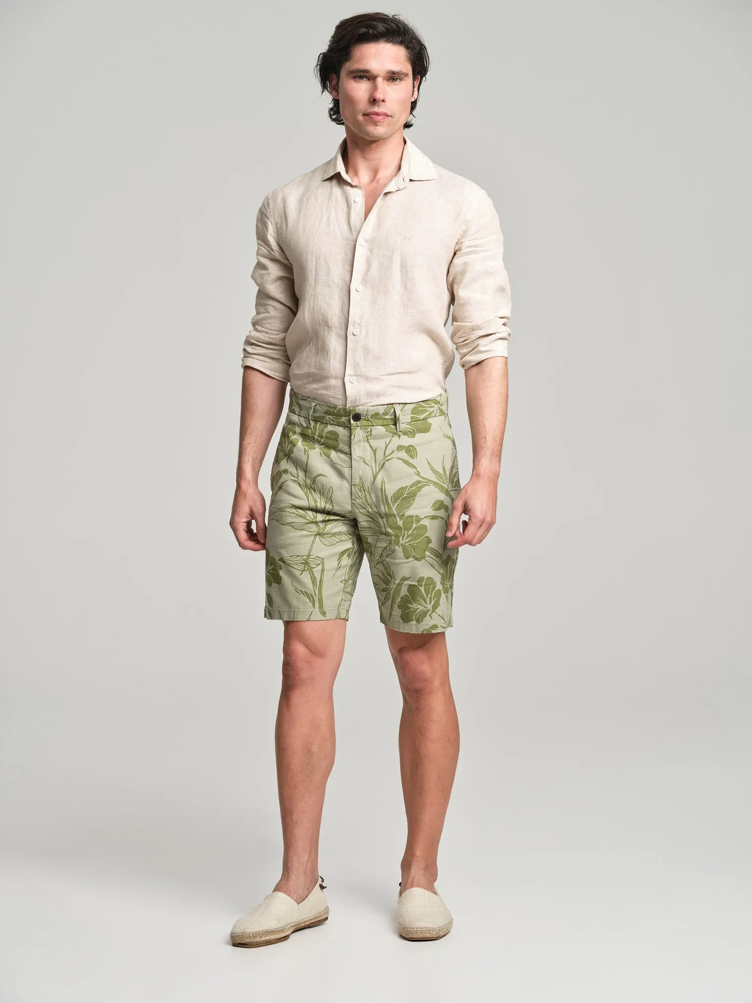 Floral bermuda shorts