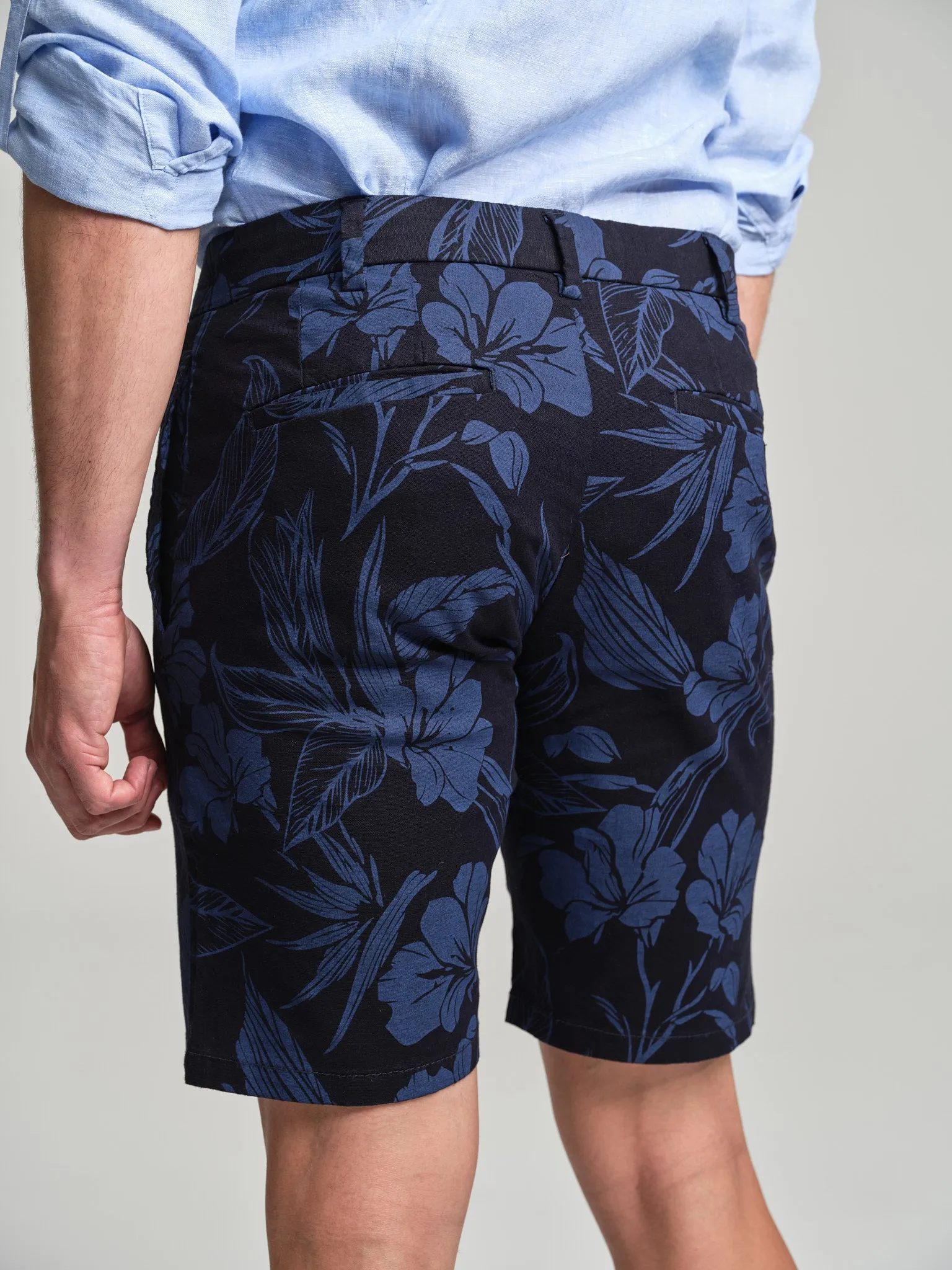 Floral bermuda shorts