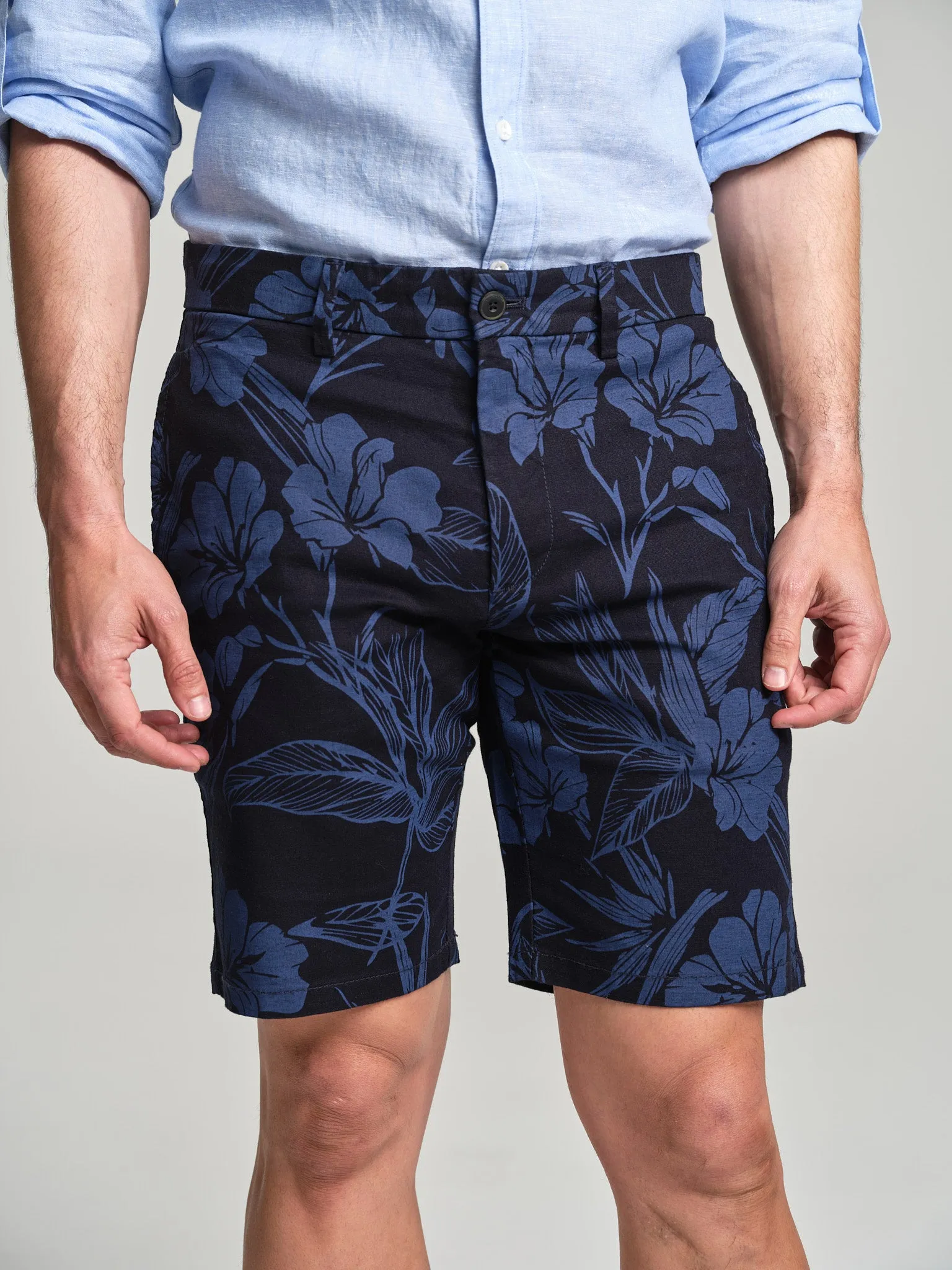 Floral bermuda shorts