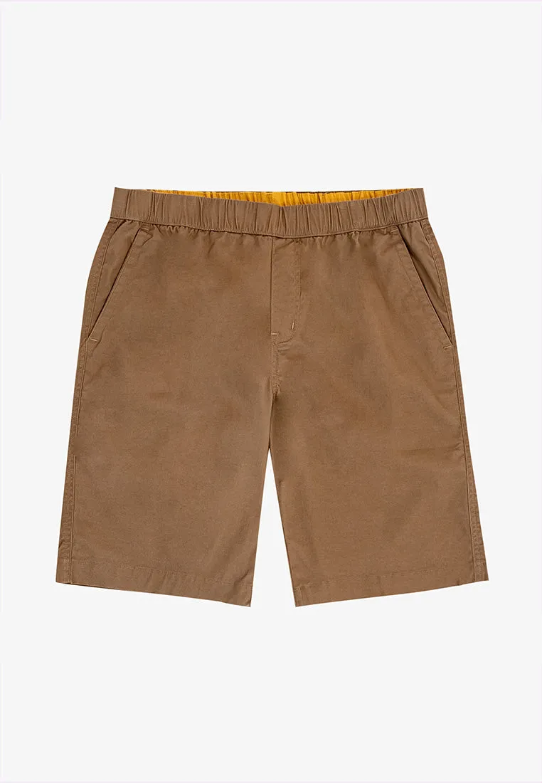 Forest 100% Cotton Twill Stretchable Slim Fit Short Pants Men Casual Shorts | Seluar Pendek Lelaki - 665068
