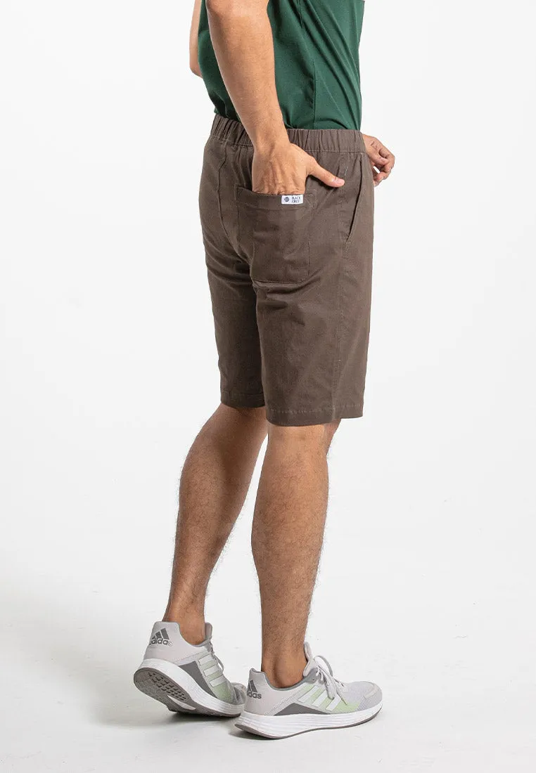 Forest 100% Cotton Twill Stretchable Slim Fit Short Pants Men Casual Shorts | Seluar Pendek Lelaki - 665068