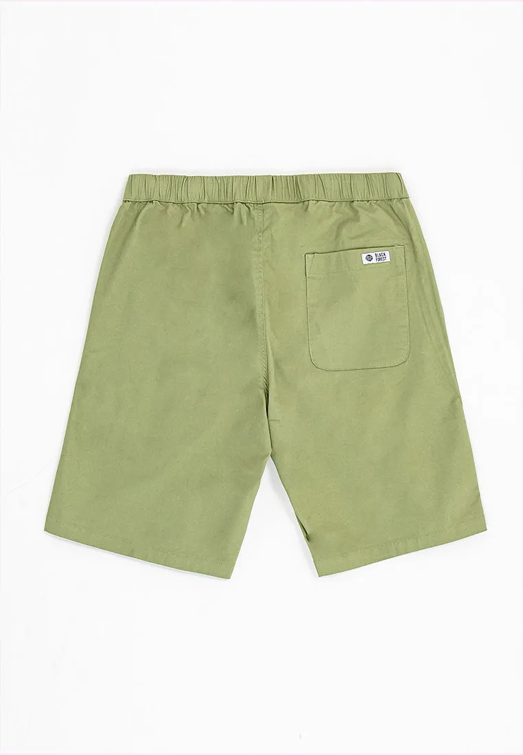 Forest 100% Cotton Twill Stretchable Slim Fit Short Pants Men Casual Shorts | Seluar Pendek Lelaki - 665068