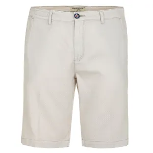 Fred Mello Chic White Cotton Bermuda Shorts