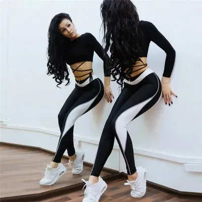 Heart Shape Leggings Women New Red Black Color High Waist
