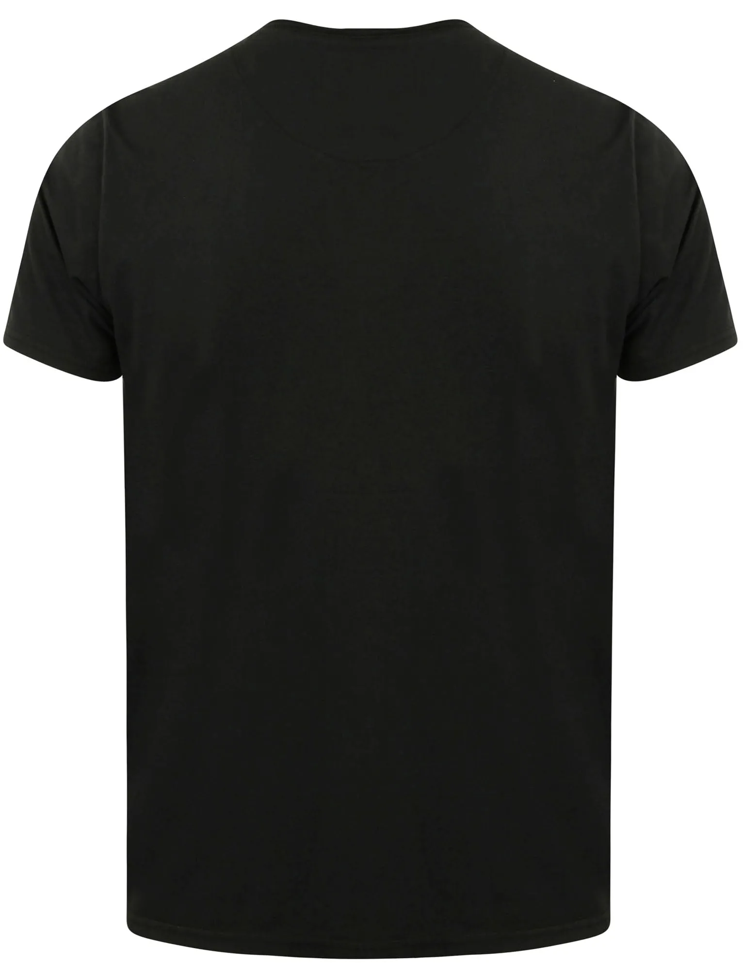 Hella Cotton Crew Neck T-Shirt with Chest Pocket in Jet Black - Tokyo Laundry