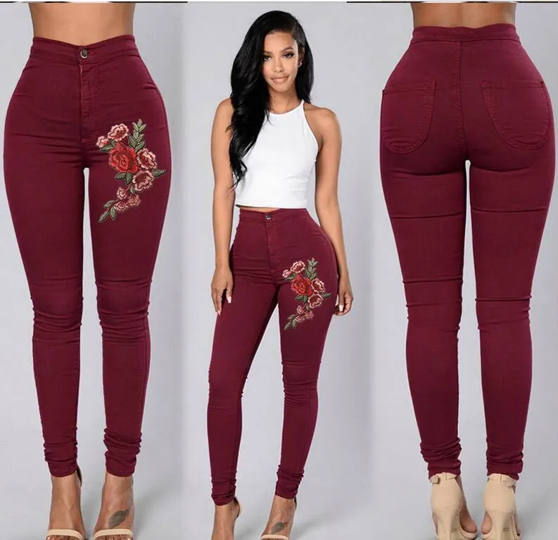 High Waist Skinny Jeans