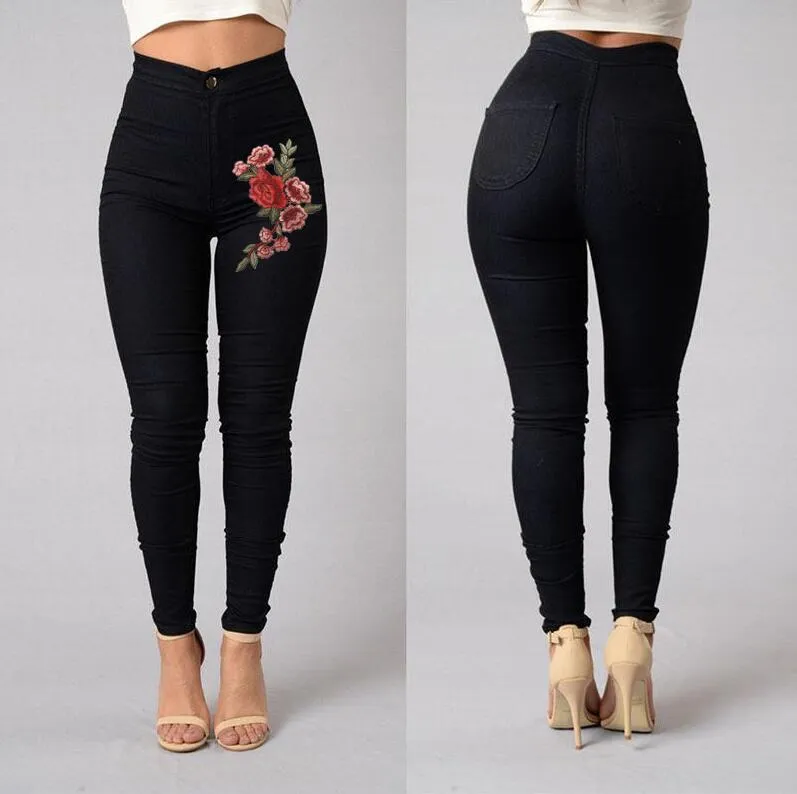 High Waist Skinny Jeans