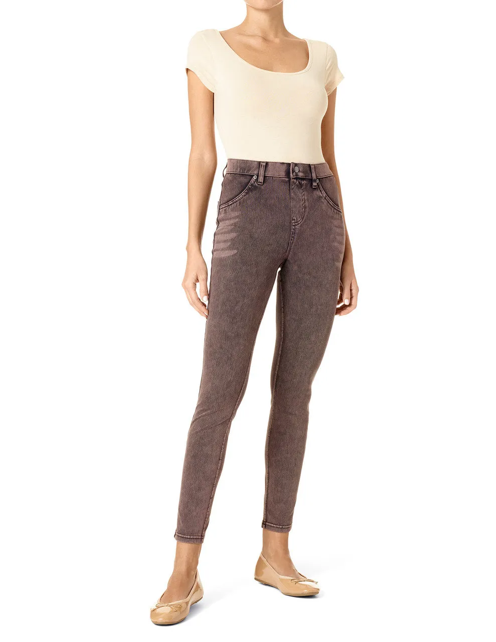 High Waist Ultra Soft Denim Leggings