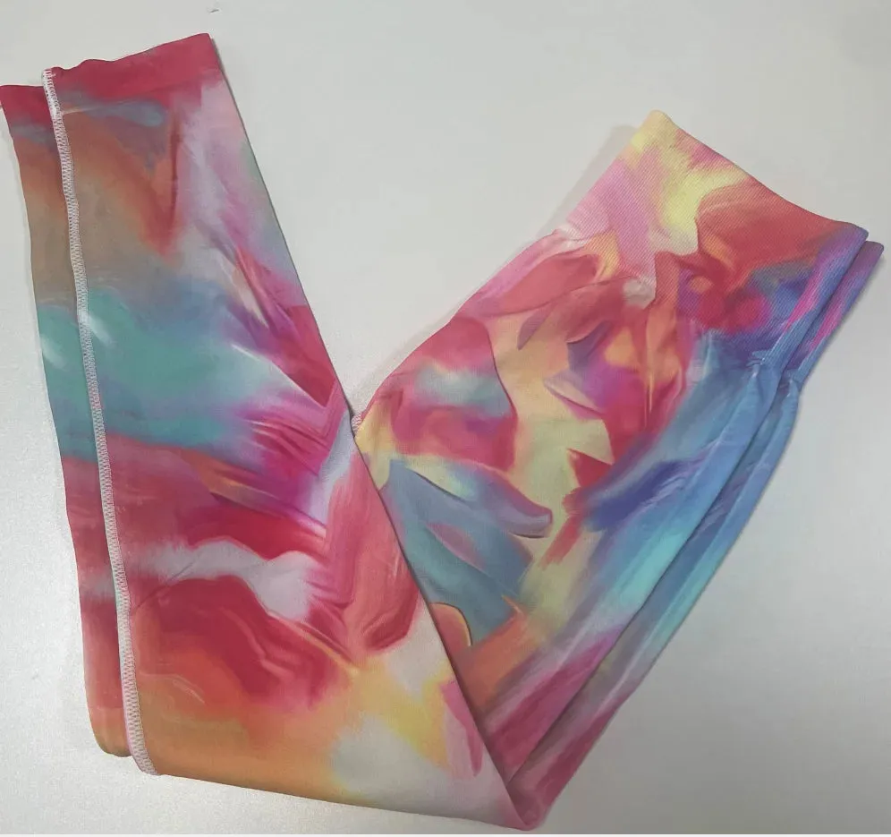 Hip Lifting Seamless Fitness Gym Leggings High Waist Tights