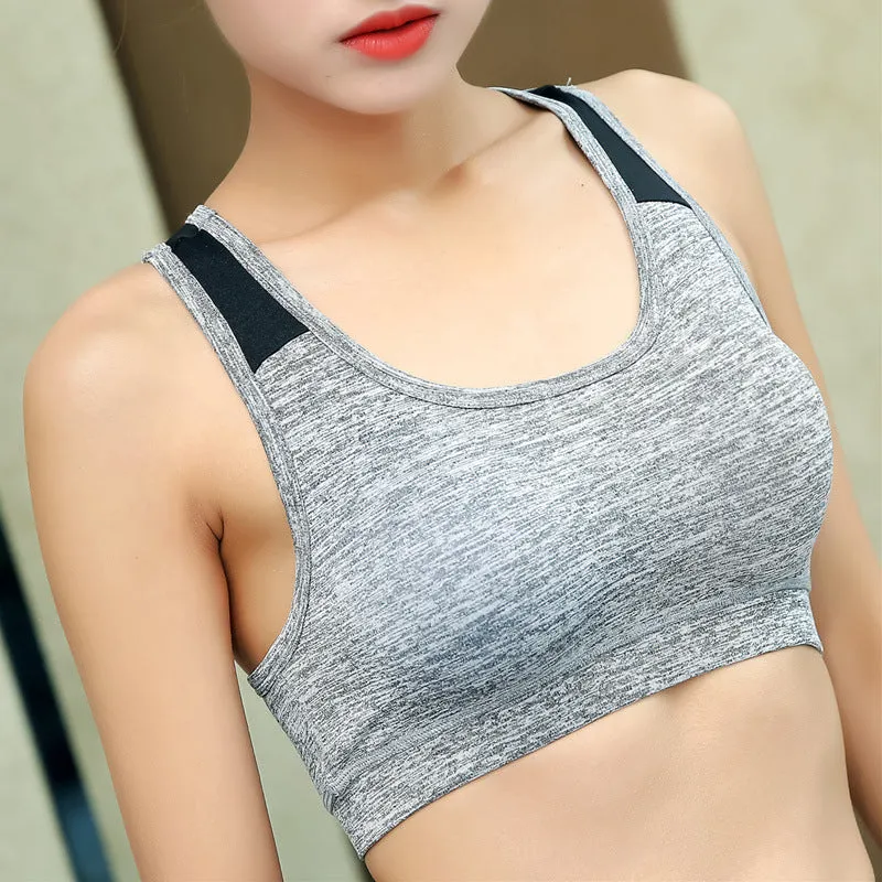 Korean Summer Sporty Quick Dry Innerwear Breathable Yoga Fitness Tank Top Women Activewear