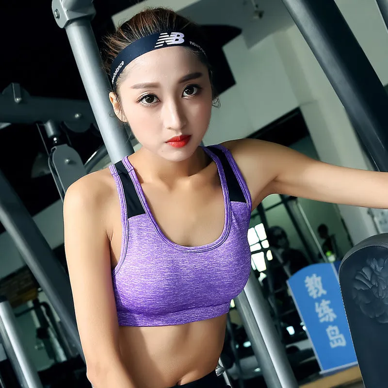 Korean Summer Sporty Quick Dry Innerwear Breathable Yoga Fitness Tank Top Women Activewear
