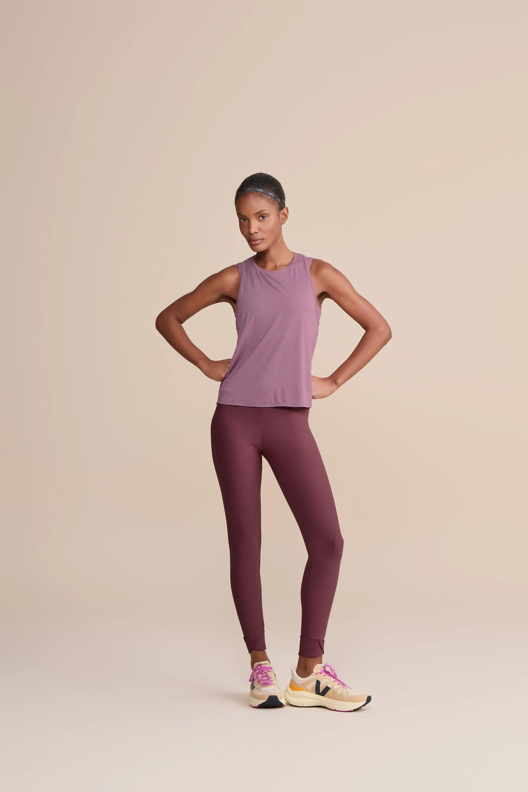 Long Cross Modal Fresh Tank Top