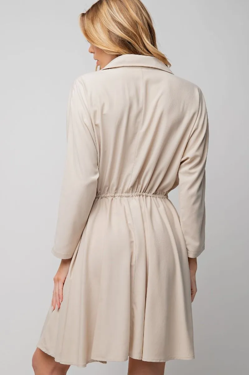 Lounge Khaki Cargo Dress