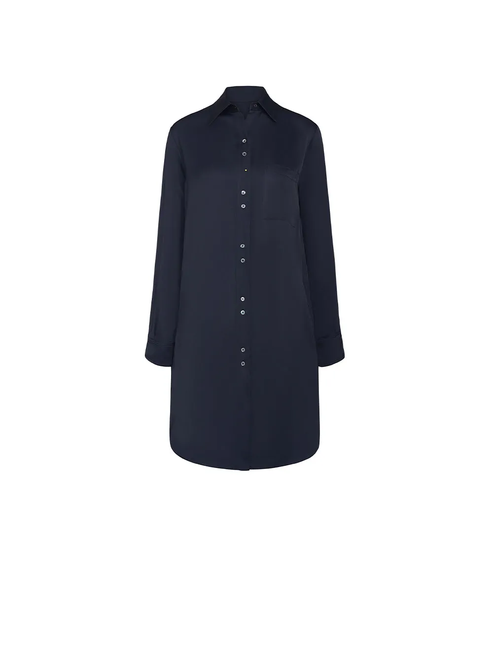 Ma House Mini Dress in Cotton Shirting