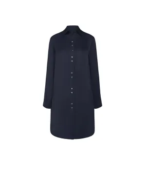Ma House Mini Dress in Cotton Shirting