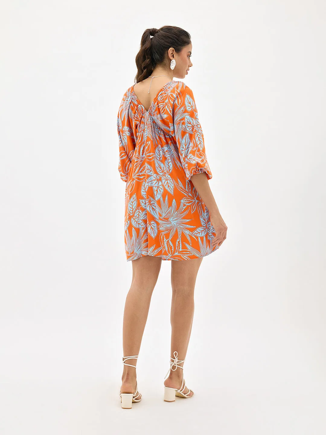 Maeve|Relaxed Fit V-Neck Dress