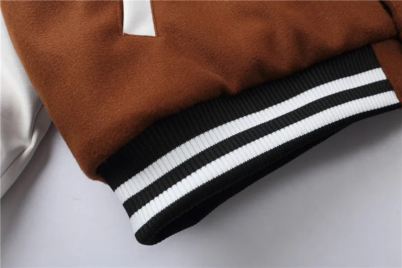 Patchwork Bomber Jacket