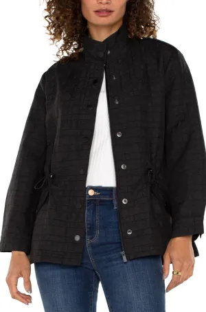 Quilted Black Jacket