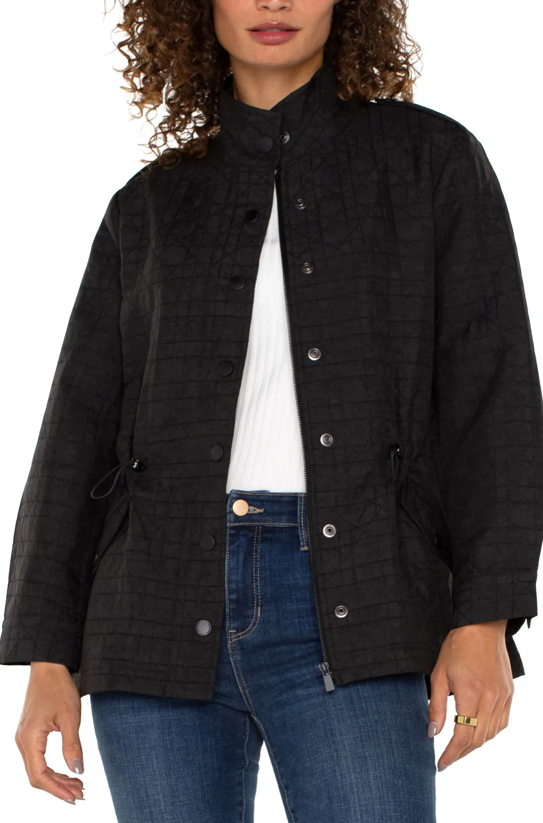 Quilted Black Jacket