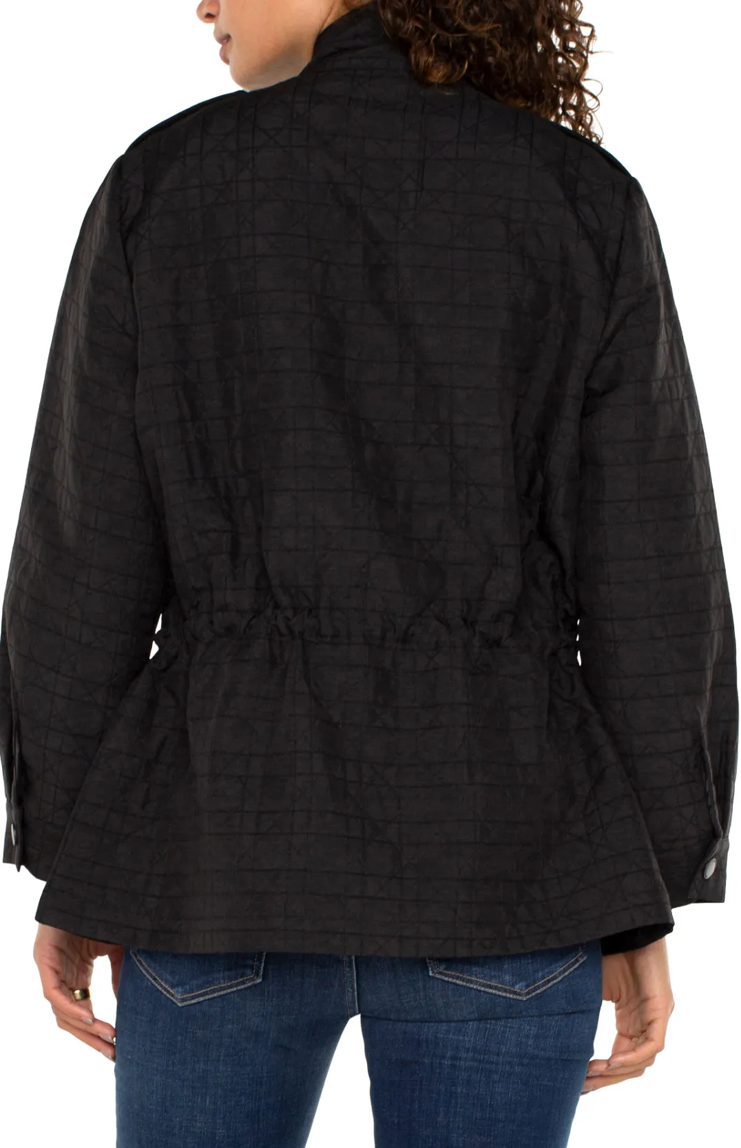 Quilted Black Jacket