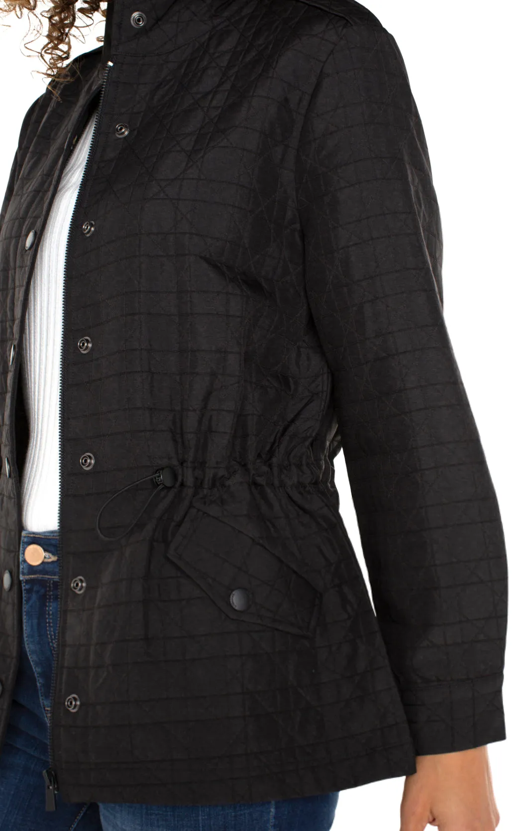 Quilted Black Jacket