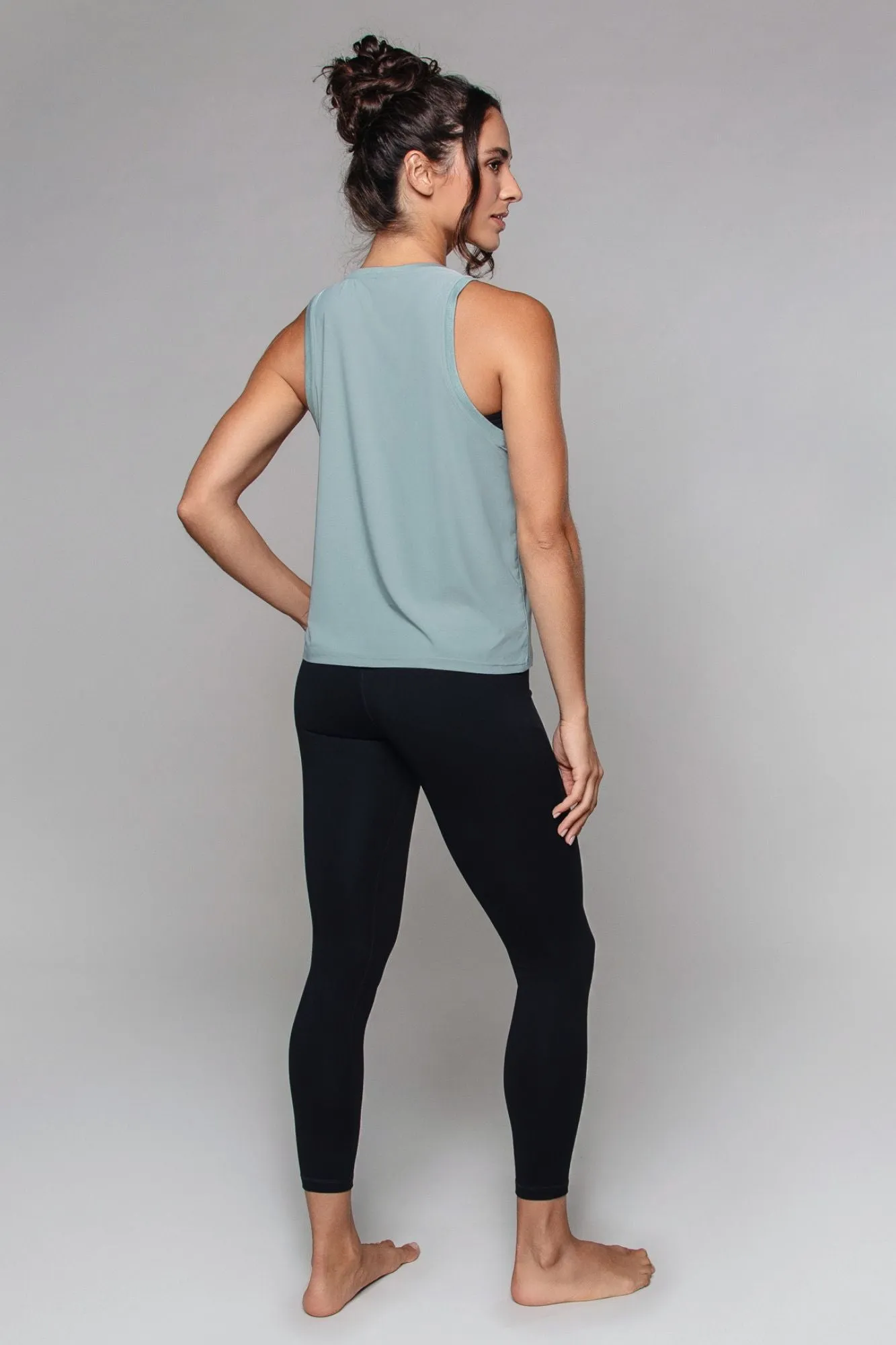 Relaxed Studio Tank Vest Soft Sage