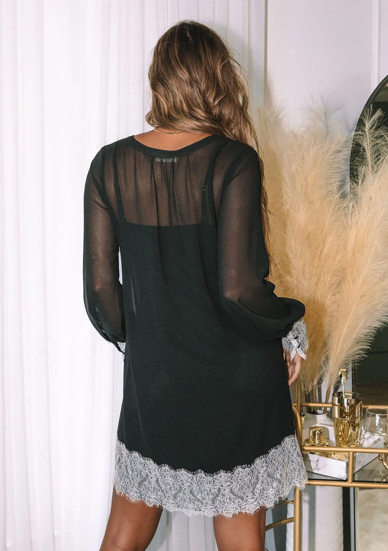 Reverie Lace Mini Dress