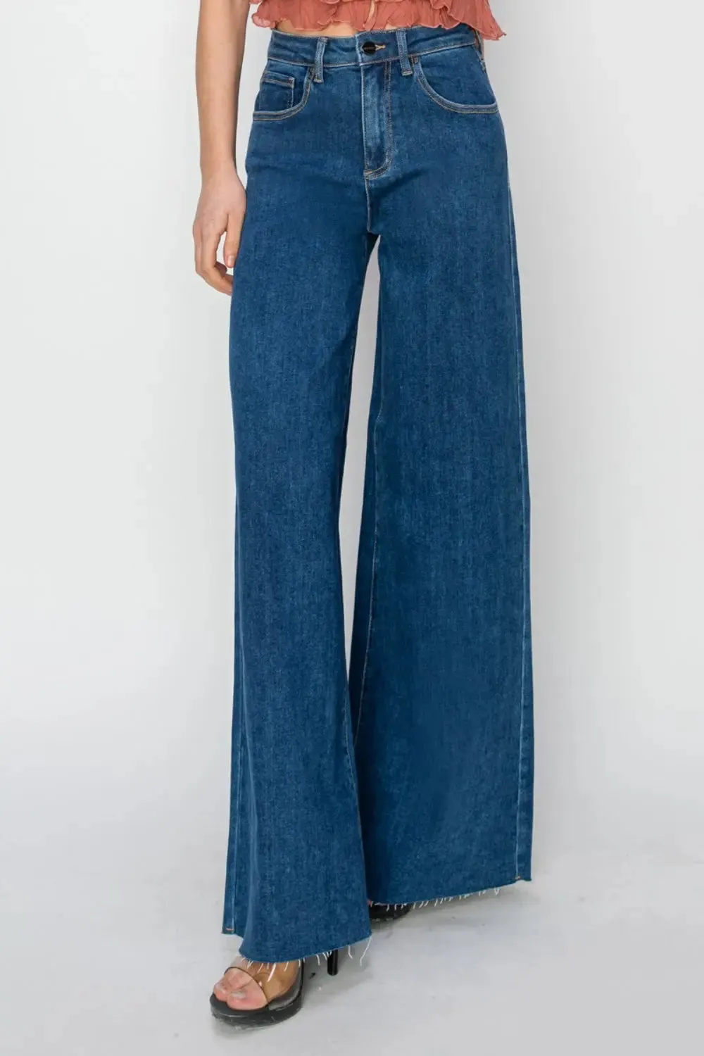 Robin RISEN High Rise Palazzo Jeans