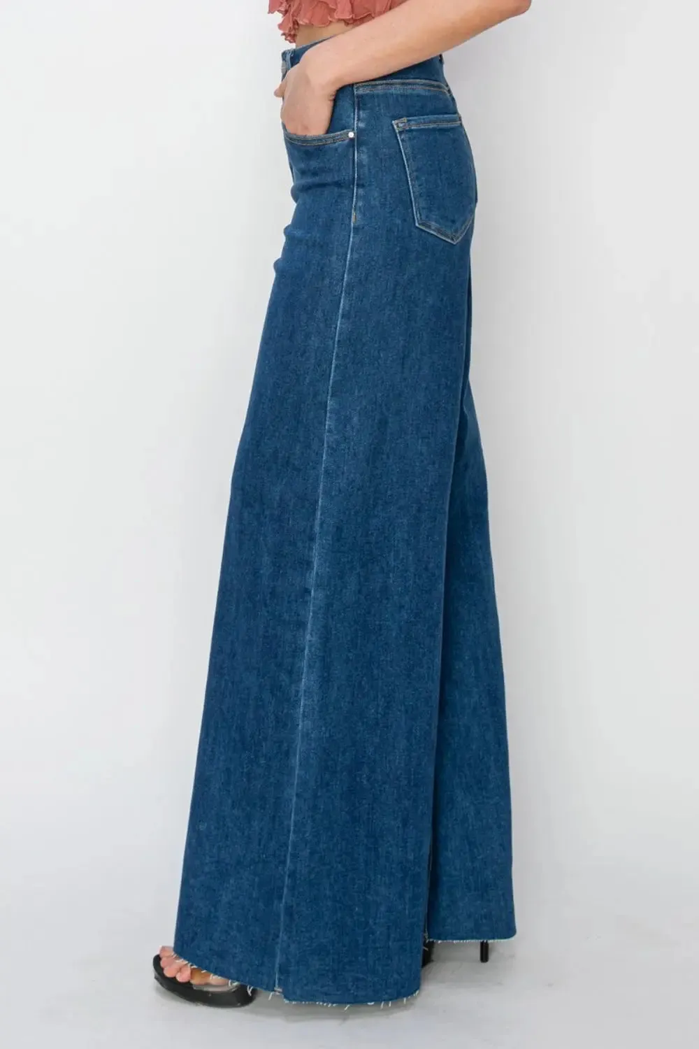 Robin RISEN High Rise Palazzo Jeans